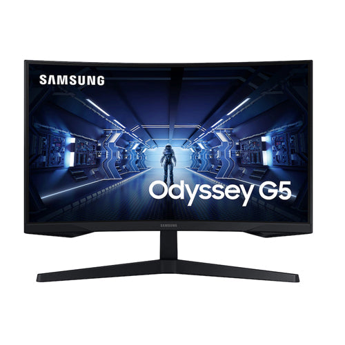 SAMSUNG Odyssey G5 LC27G55TQWWXXL 27 Inch QHD 144Hz VA Panel 1MS AMD Freesync Gaming Monitor