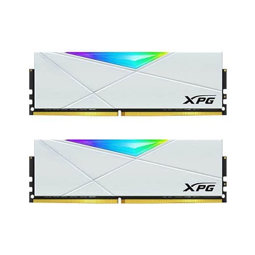 ADATA XPG Spectrix D50 RGB 16GB ( 8GB x 2 ) 3200MHz DDR4 RAM ( White ) ( CL16 )