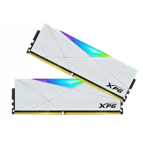 ADATA XPG Spectrix D50 RGB 16GB ( 8GB x 2 ) 3200MHz DDR4 RAM ( White ) ( CL16 )