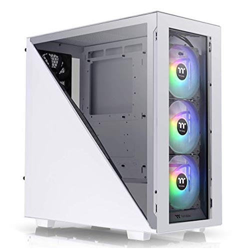 THERMALTAKE Divider 500 Snow ARGB ATX Mid Tower Cabinet (White)