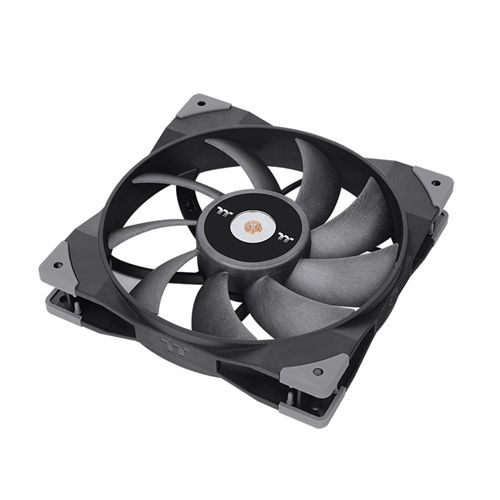 THERMALTAKE ToughFan 14 500-2000RPM 140mm Non-RGB Cabinet Fan (Black) (Dual Pack)