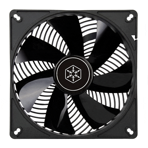 SILVERSTONE Air Penetrator 140i 140mm Non-RGB Cabinet Fan (Black) (Single Pack)