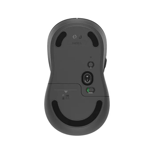 LOGITECH Signature M650 L Wireless Ambidextrous Gaming Mouse ( 鈥?10-006247 ) (4000DPI / 5 Macro Button ) ( Graphite )