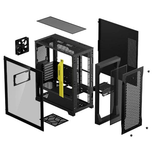 GAMDIAS Athena P1 LIte ATX Mid Tower Cabinet (Black)