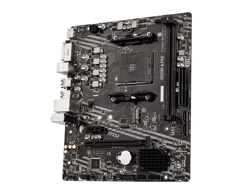 MSI PRO A520M-A AMD AM4 MOTHERBOARD