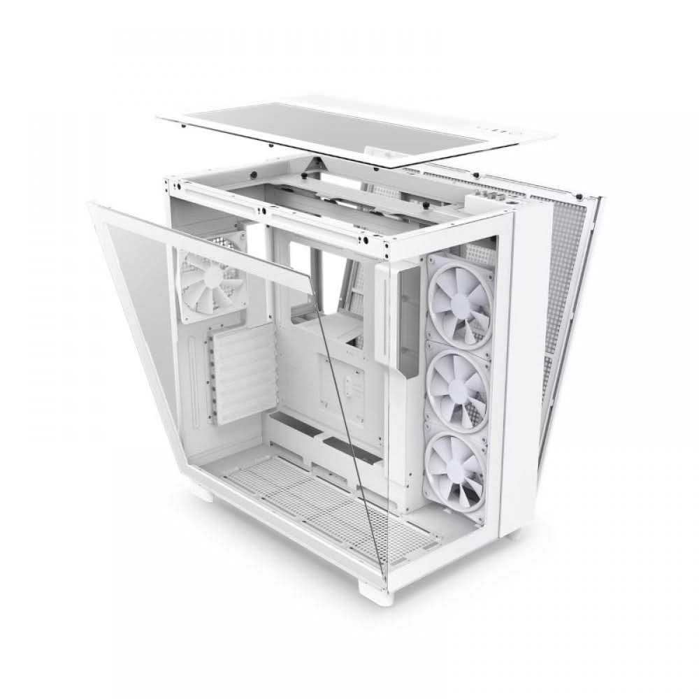 NZXT H9 ELITE MID-TOWER ATX CABINET WHITE CM-H91EW-01