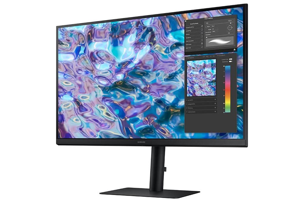 SAMSUNG VIEWFINITY S6 27 INCH LS27B610EQW QHD IPS MONITOR WITH HEIGHT ADJUSTMENT