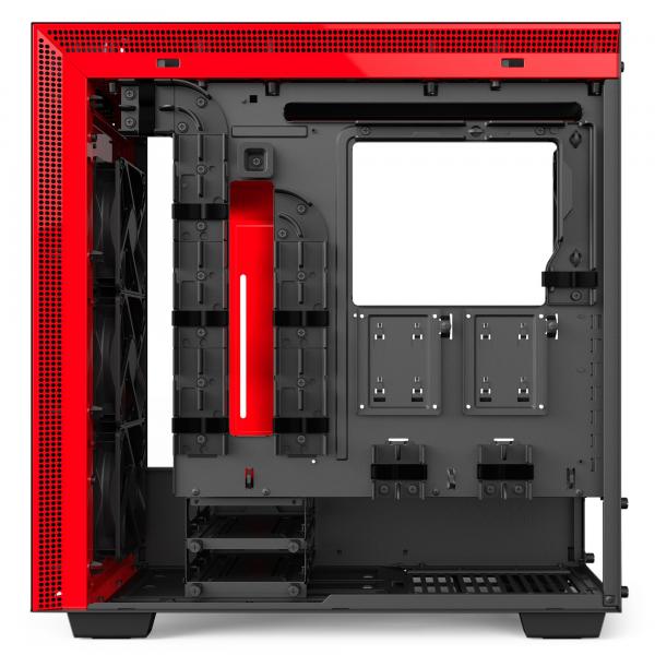 NZXT H700 ATX Mid Tower Cabinet ( Black-Red )