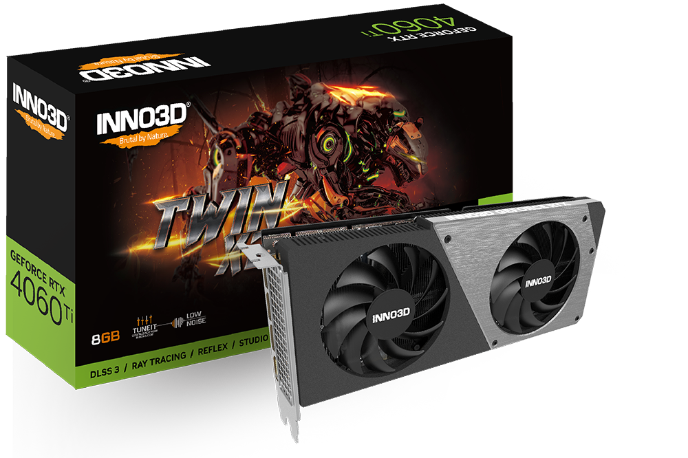 INNO3D GeForce RTX 4060 Ti Twin X2 16GB Nvidia Graphic Card