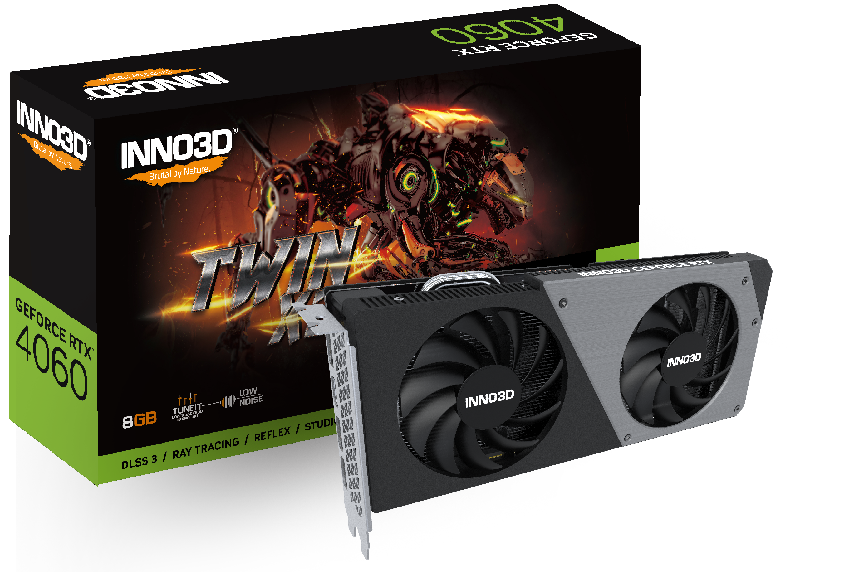 INNO3D GeForce RTX 4060 Twin X2 8GB Nvidia Graphic Card