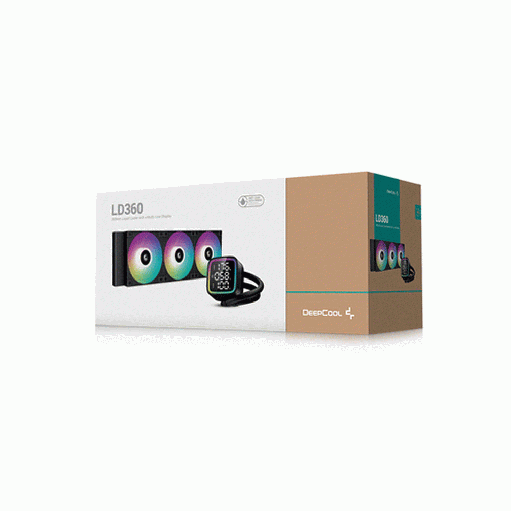 DEEPCOOL LD360 ARGB Liquid Cooler (Black)