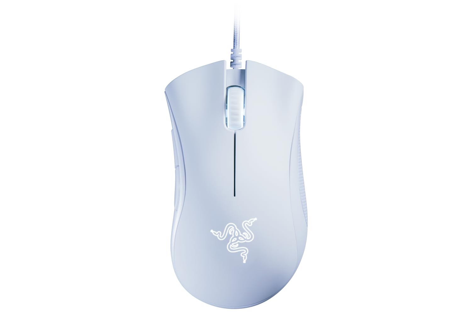 RAZER DEATHADDER ESSENTIAL WHITE EDITION - ERGONOMIC WIRED GAMING MOUSE RZ01-03850200-R3M1