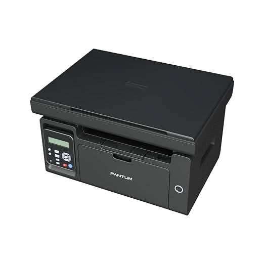 PANTUM M6512NW Mono Laser Multifunction Printer Black for Home and Office, 22 PPM Print Speed,128 MB Memory, WiFi LAN USB, Double Side Copying Includes 1600 Page Start Toner Cartridge