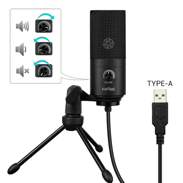 FIFINE K669B USB Microphone Condenser
