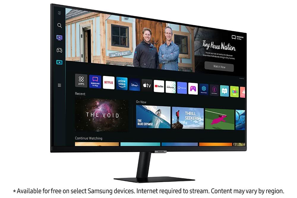 SAMSUNG M5 27 INCH LS27BM500EWXXL FHD SMART MONITOR
