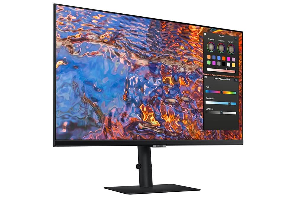 SAMSUNG 27 INCH LS27B800PXW UHD IPS 98% DCI-P3 MONITOR WITH USB TYPE-C