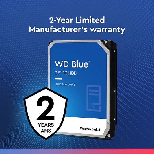 WESTERN DIGITAL 4TB BLUE WD40EZZX INTERNAL SATA HARD DRIVE