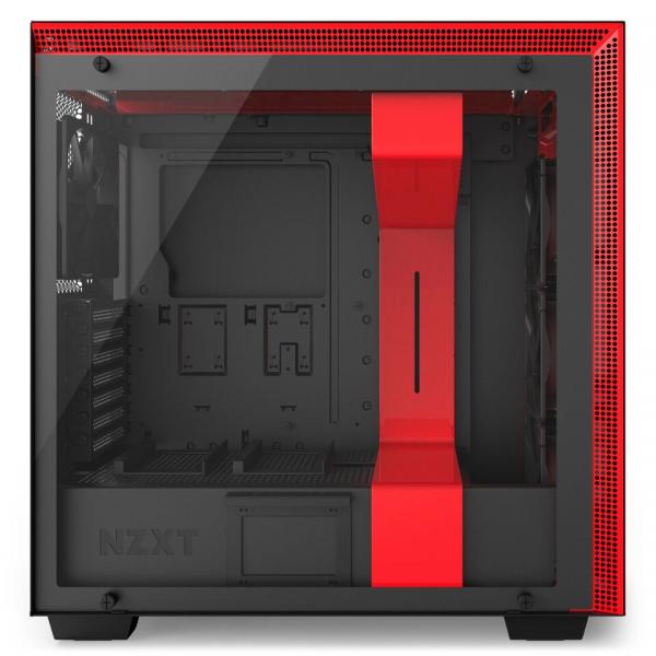NZXT H700i ATX Mid Tower Cabinet ( Black-Red )
