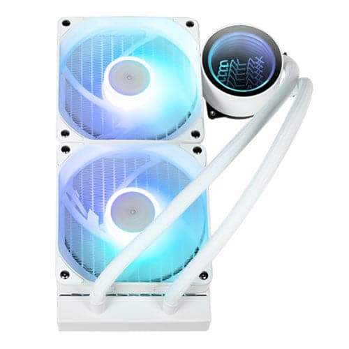 GALAX Hydro Vortex 240R ARGB White AIO Liquid Cooler (White)