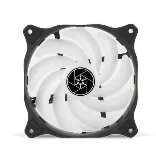SILVERSTONE Air Blazer 120R 120mm ARGB Cabinet Fan (Black) (Single Pack)