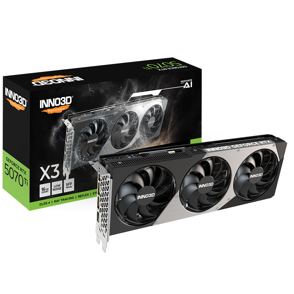INNO3D GeForce RTX 5070 Ti X3 16GB Nvidia Graphic Card