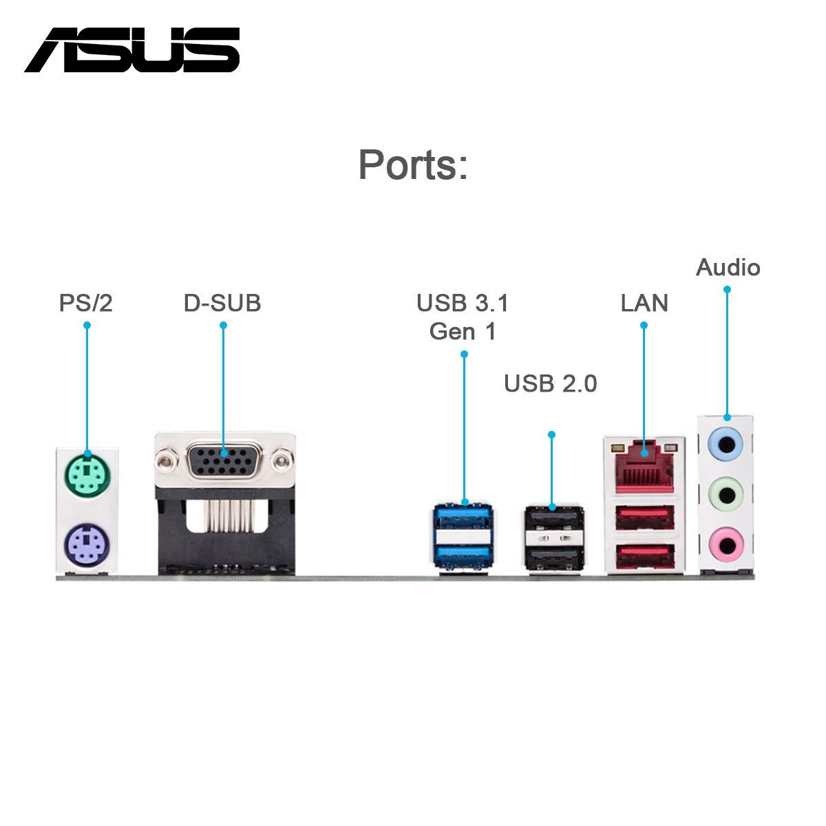 ASUS PRIME H310M CS R2 INTEL LGA1151 MOTHERBOARD