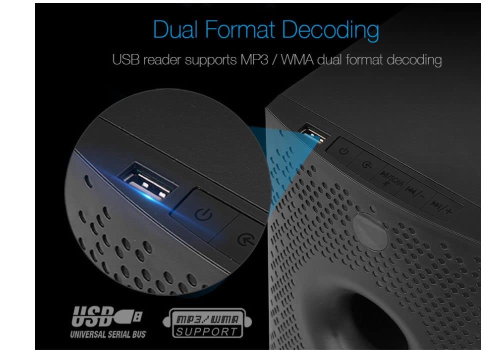 F&D F210X 2.1 CHANNEL MULTIMEDIA SPEAKER (BLACK) | WIRELESS BLUETOOTH SPEAKERS