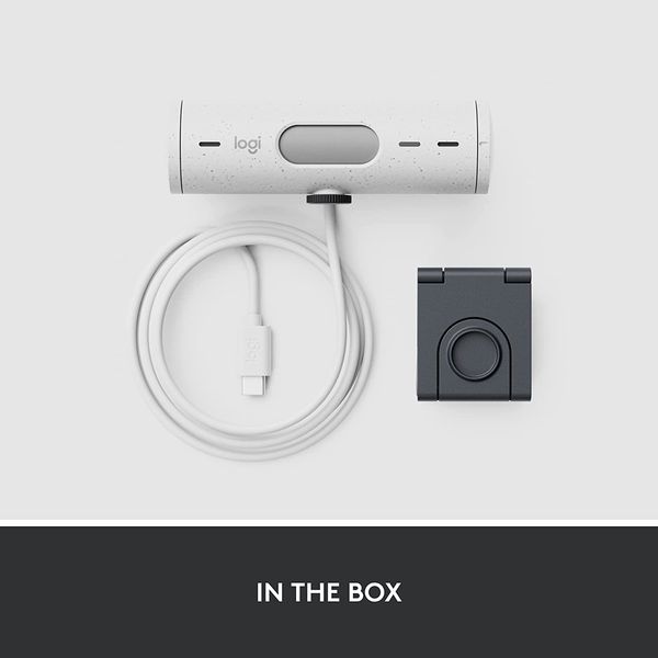 LOGITECH Brio 500 Full HD Webcam (White)