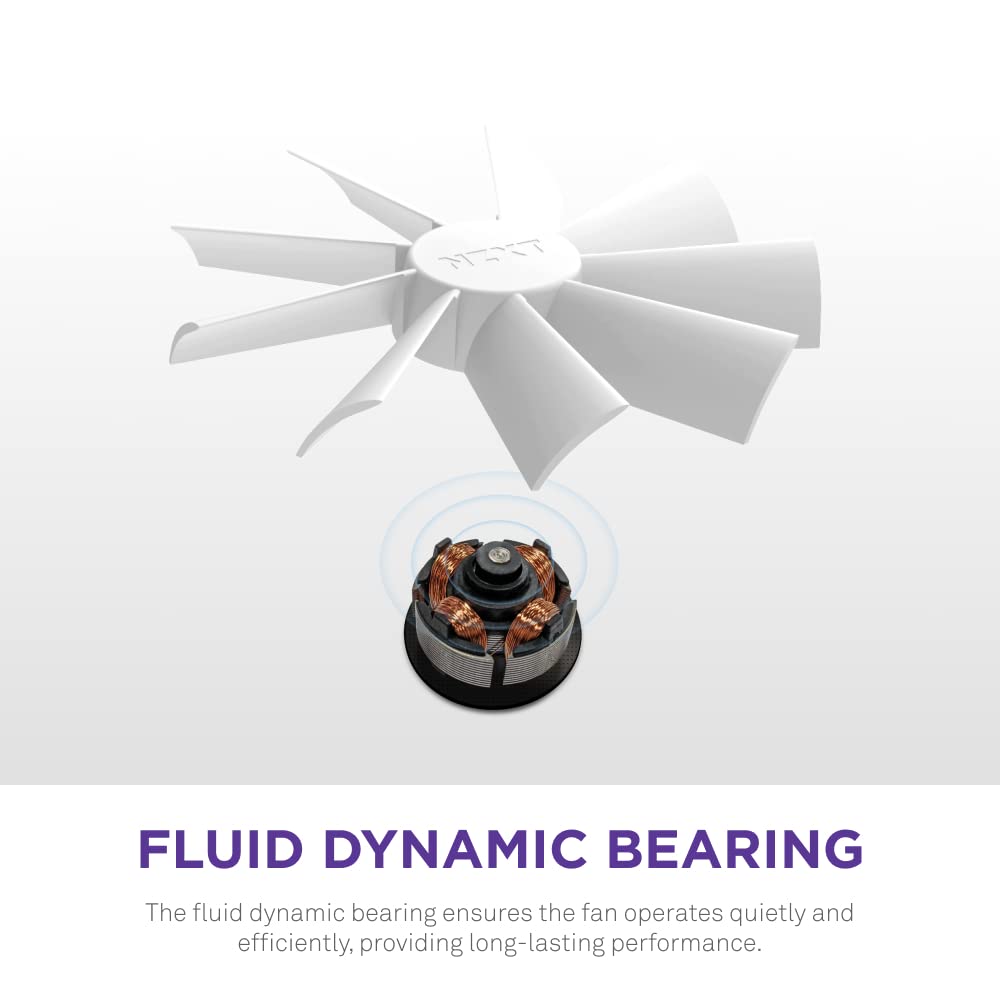 NZXT F120RGB DUO - 120MM DUAL-SIDED RGB FAN - TRIPLE PACK (WHITE) W/RGB CONTROLLER-RF-D12TF-W1