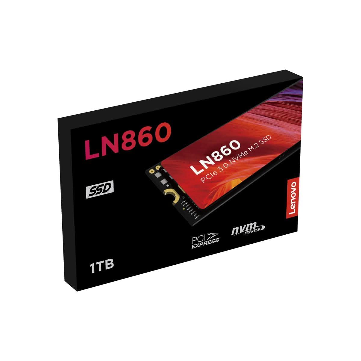 Lenovo LN860 NVMe 512GB, 5 Y Warranty, PCIe Gen 3 NVMe M.2