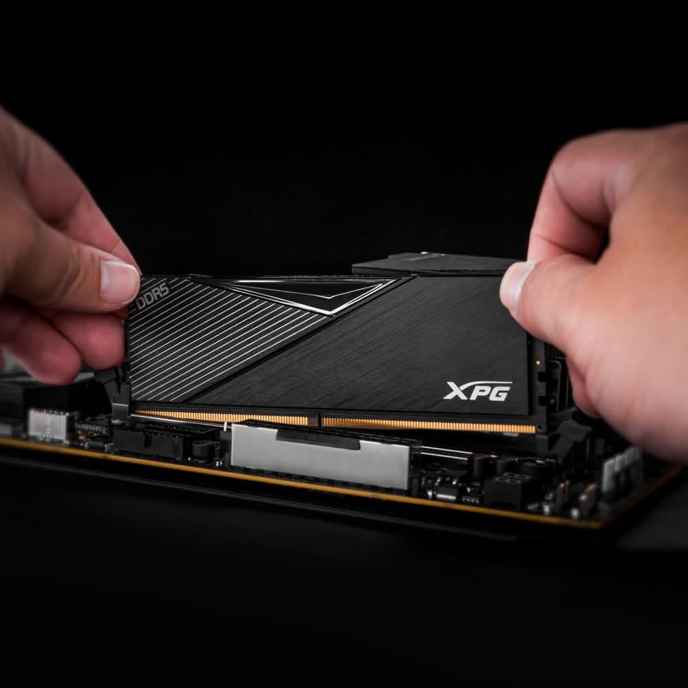 ADATA XPG LANCER DDR5 5600MHZ 16GB (1X16GB) CL 46-45-45 U-DIMM DESKTOP MEMORY RAM- AX5U5600C4616G-CLABK (BLACK)