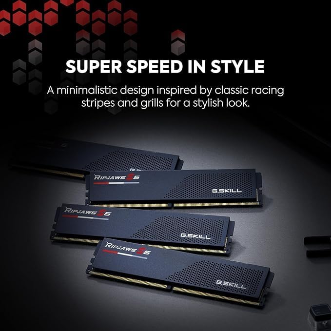 G.SKILL RIPJAWS S5 INTEL XMP 32GB (1*32GB) DDR5 5600 MHZ CL 46 F5-5600J4645A32GX1-RS5K RAM