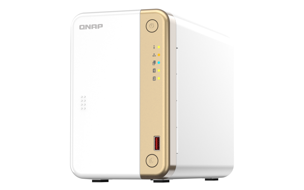 QNAP TS-262-4G-24S-US 2 BAY MULTIMEDIA DESKTOP