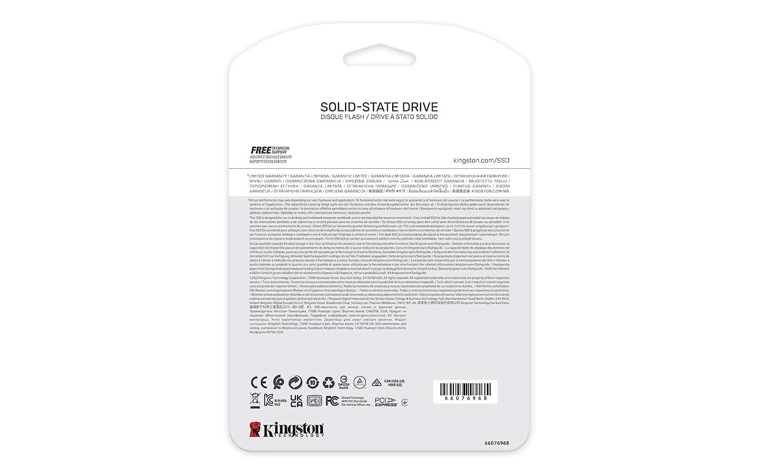 KINGSTON 250GB NVME M.2 NV2 INTERNAL SSD