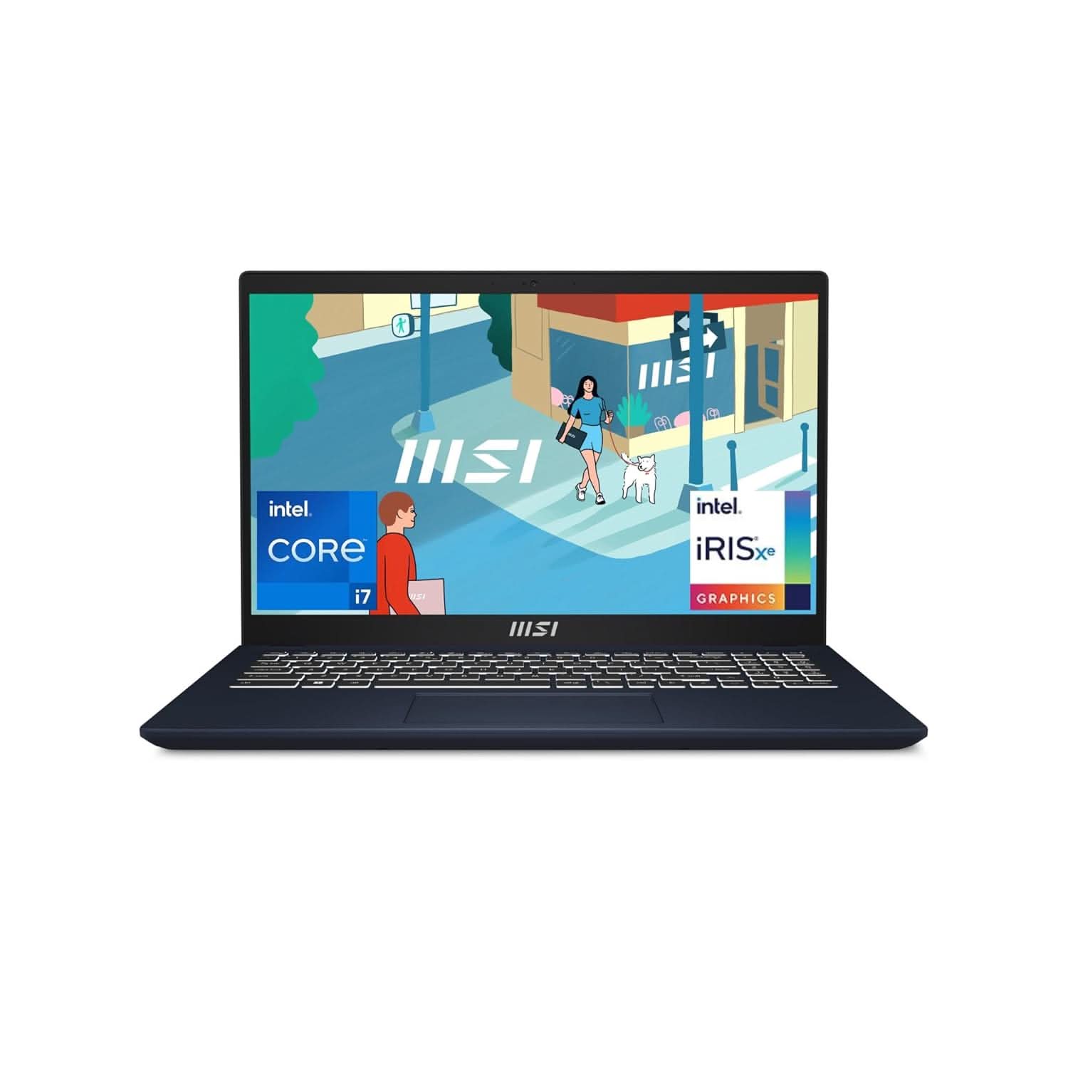 MSI MODERN 15 B13M-290IN LAPTOP (13TH GEN CORE I7-1355U/ 8GB/ 512GB SSD/ WIN11 HOME)