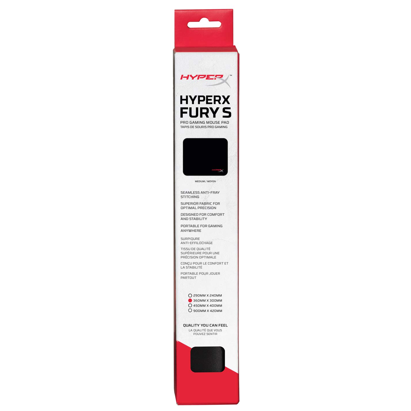 HYPERX Fury S Medium Black Mousepad