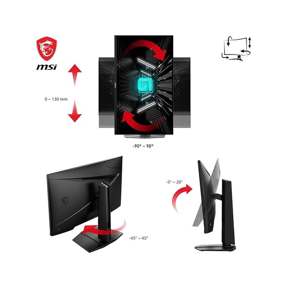 MSI G274QPF E2 27 Inch QHD 180Hz IPS Panel 119%SRGB 1ms Adaptive sync IPS Gaming Monitor