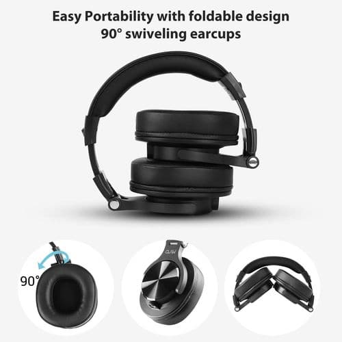 CLAW SM50 DJ Wired Stereo Gaming Headphone ( Black ) ( PC / Mobile )