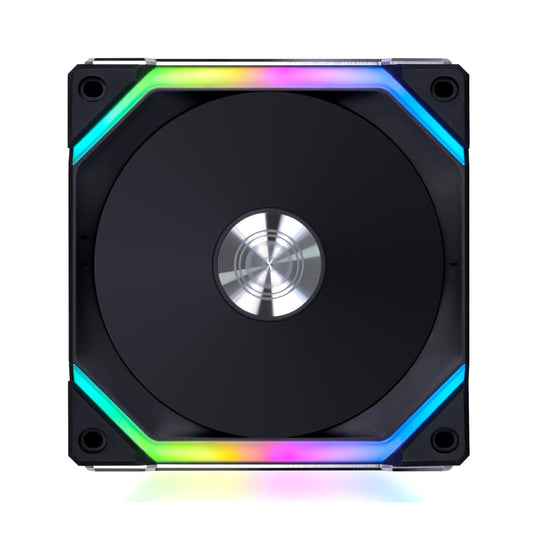 LIAN LI UNI SL120 V2 ARGB CABINET FAN TRIPLE PACK BLACK