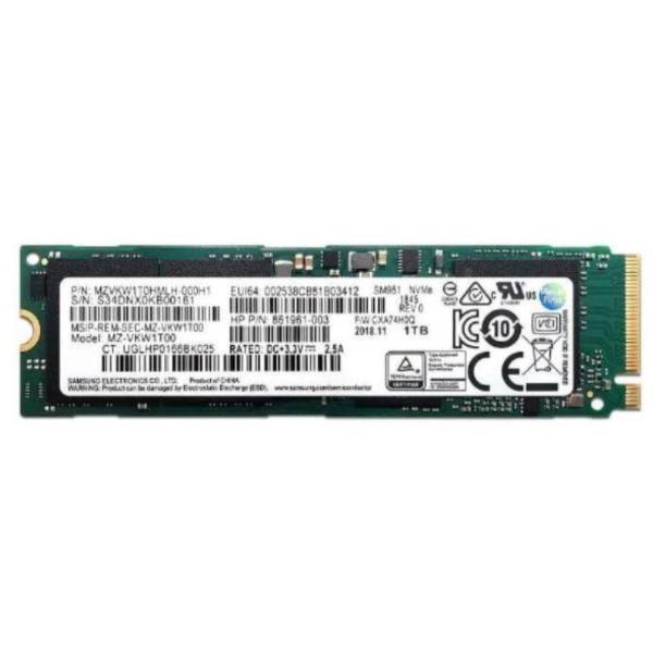 SAMSUNG SM961 1TB M.2 NVME Gen3 Solid State Drive ( SSD )