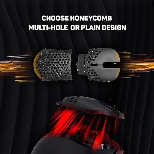 COSMIC BYTE Kilonova 3370IC Pro X-Light Wireless Ambidextrous Gaming Mouse ( 2000DPI / 7 Macro Buttons ) ( Black )