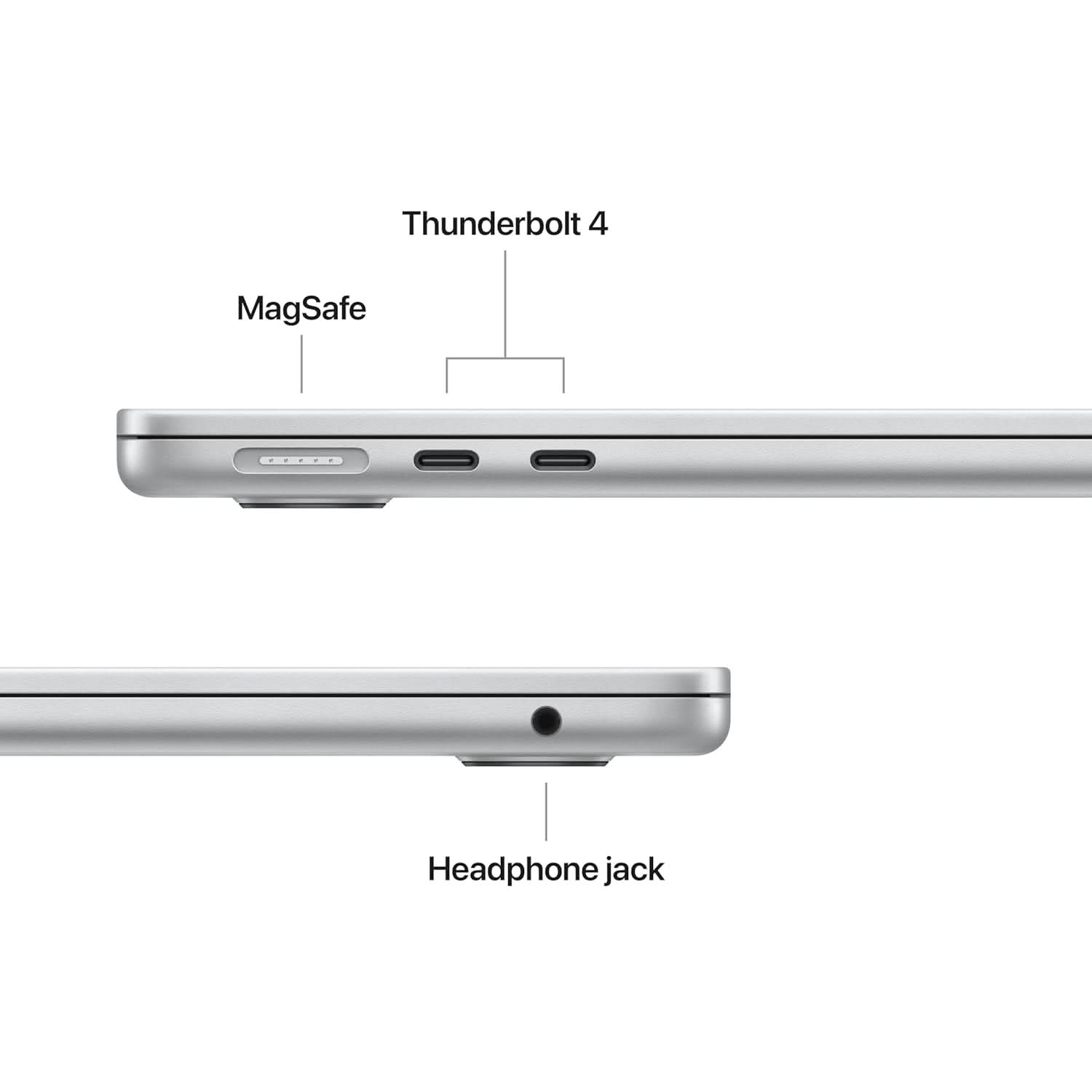 Apple 13-inch MacBook Air M5 chip with 10 core CPU and 10 core GPU, 24GB, 1TB SSD - Silver
