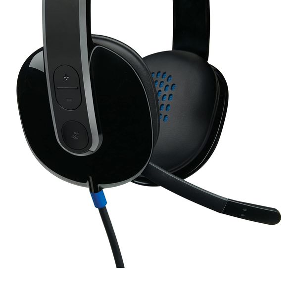 LOGITECH H540 USB Wired Stereo Gaming Headphone ( Black ) ( Pc / Mobile / Mac )