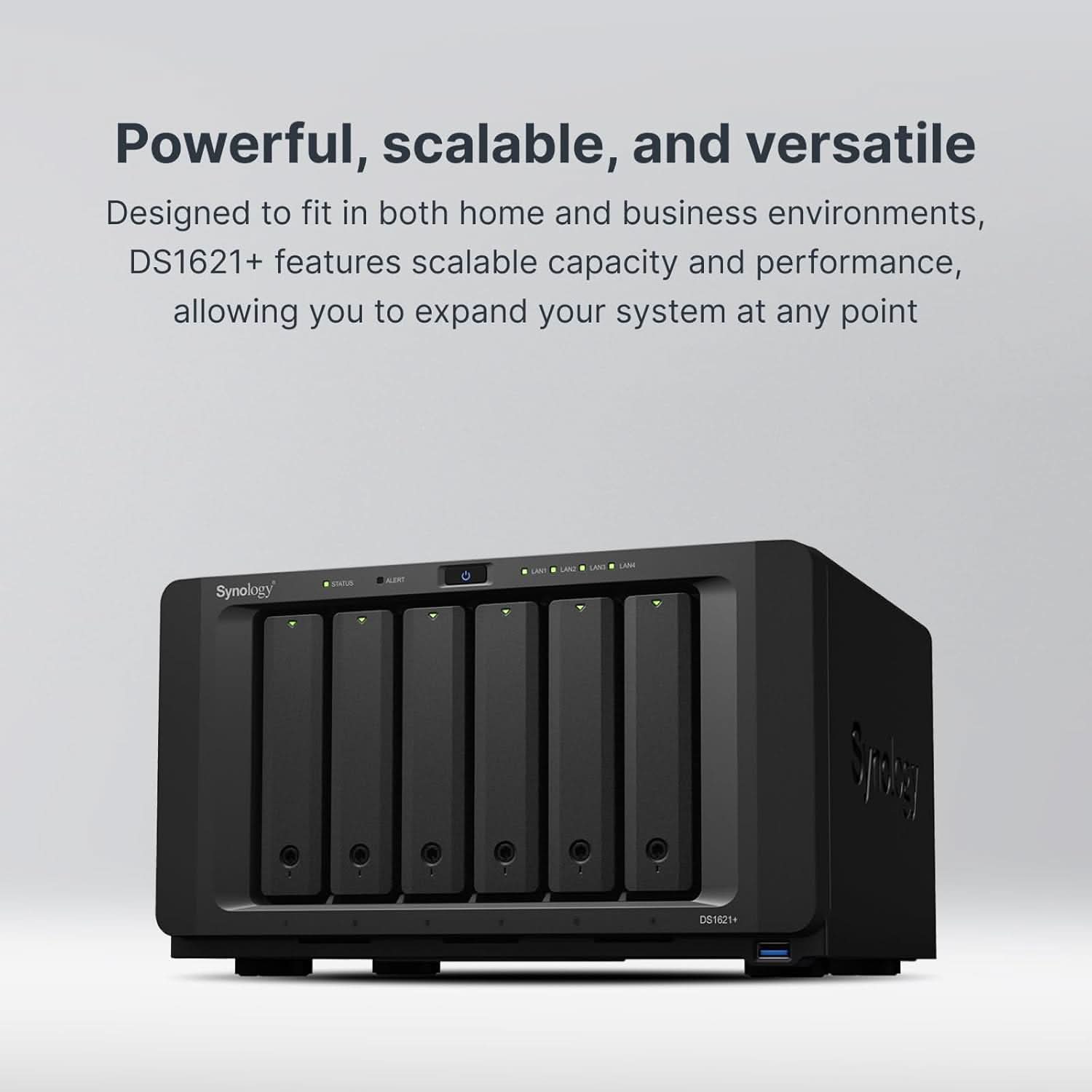 SYNOLOGY DS1621+ 6-BAY DISKSTATION