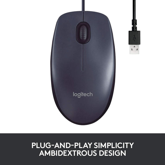 LOGITECH M100R USB MOUSE