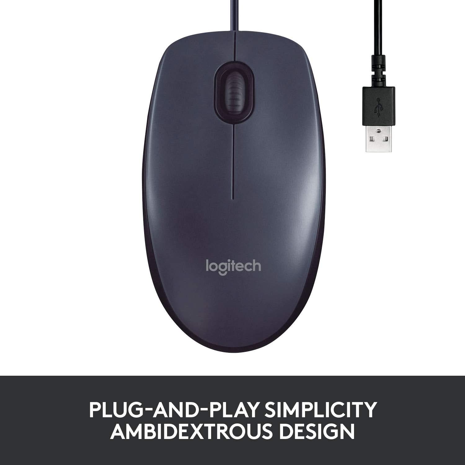LOGITECH M100R USB MOUSE