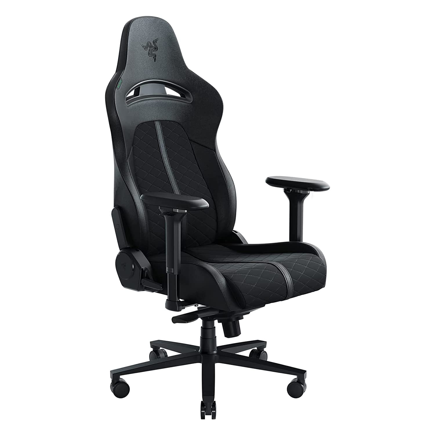 RAZER ENKI - BLACK - GAMING CHAIR FOR ALL-DAY GAMING COMFORT - NASA + AP RZ38-03720300-R3U1