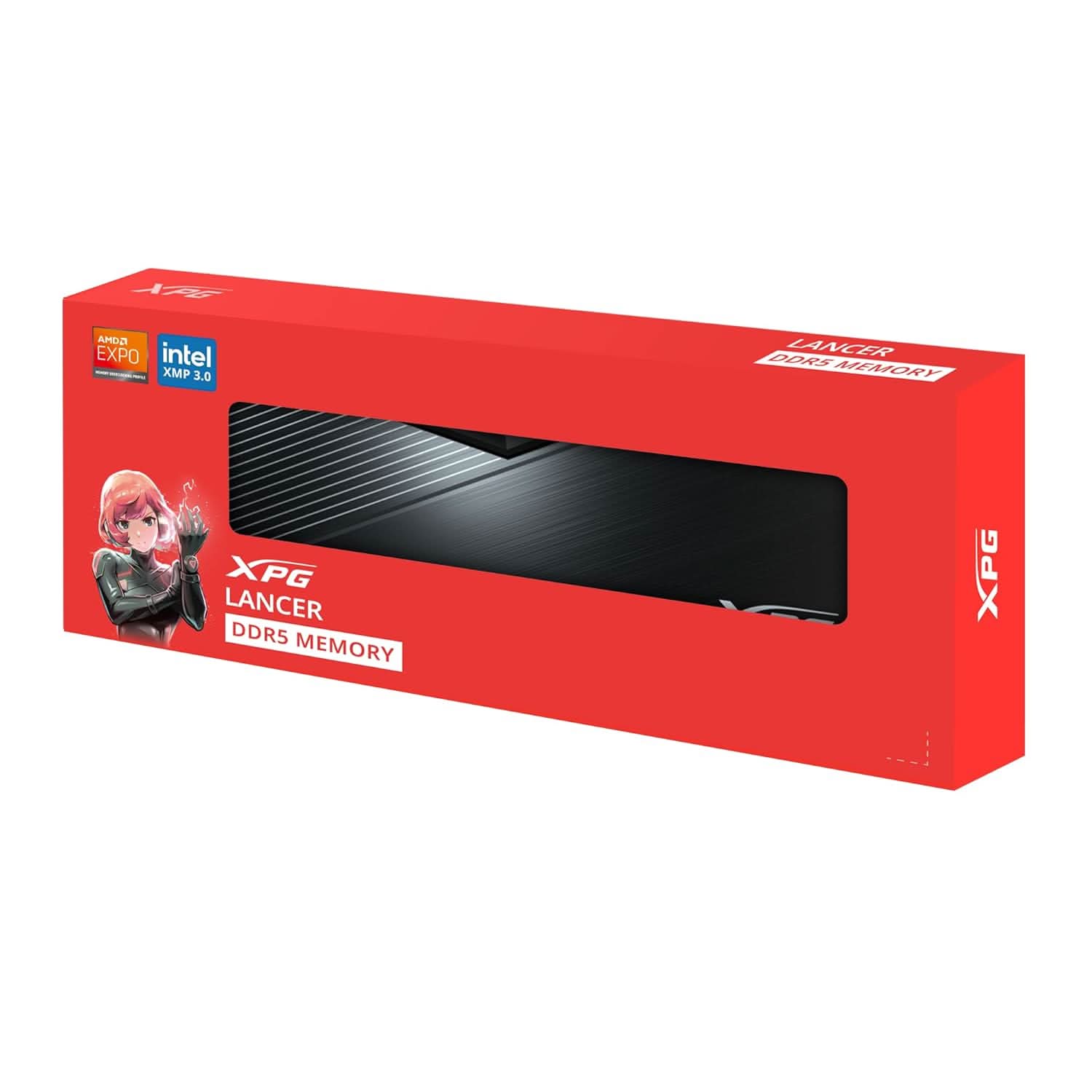 ADATA XPG LANCER DDR5 5600MHZ 16GB (1X16GB) CL 46-45-45 U-DIMM DESKTOP MEMORY RAM- AX5U5600C4616G-CLABK (BLACK)