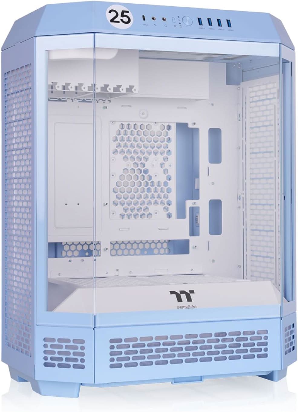 THERMALTAKE THE TOWER 600 ATX MICRO TOWER CASE BLUE