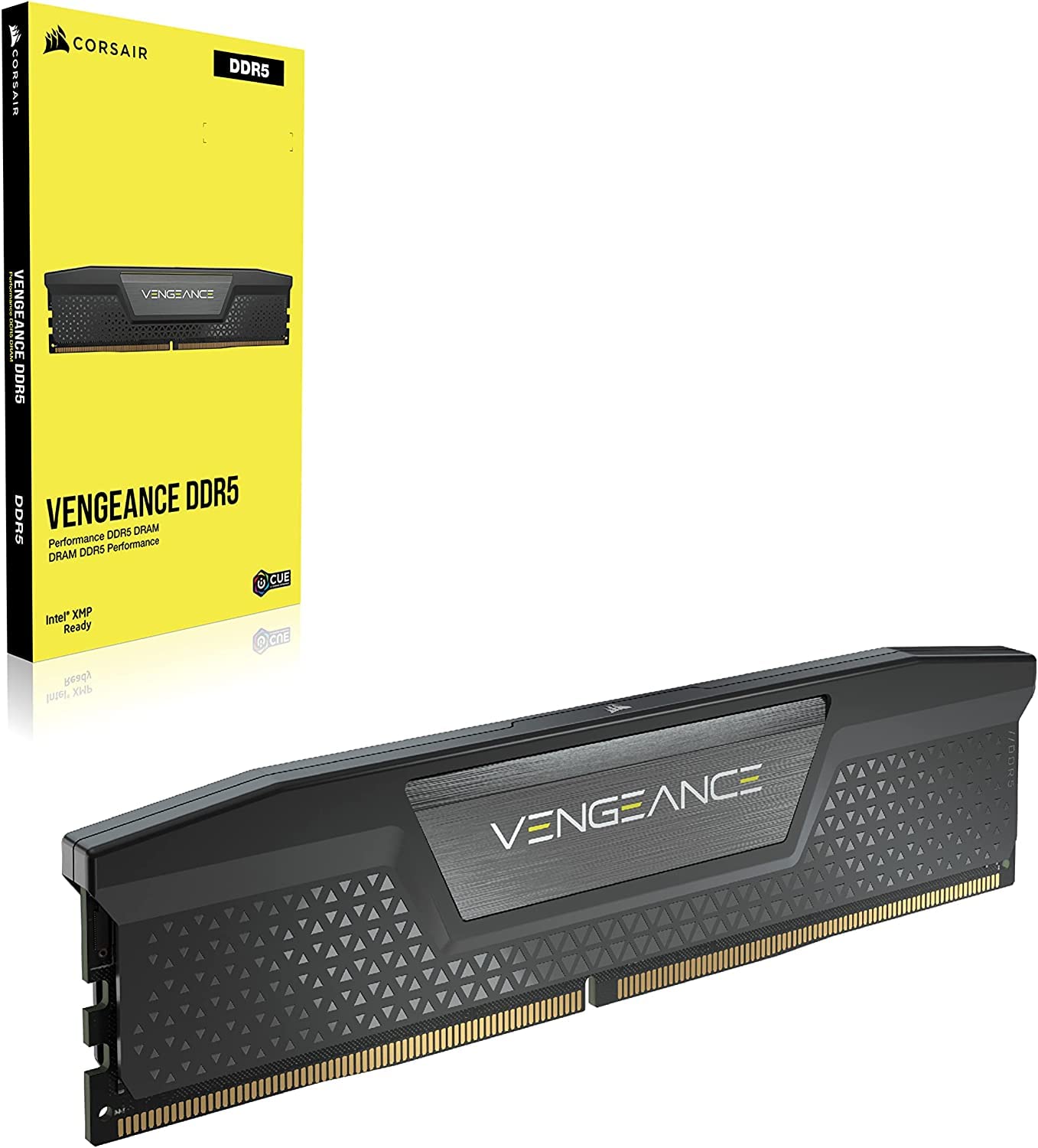 CORSAIR VENGEANCE 64GB (2X32GB) DDR5 DRAM 6000MT/S CL40 MEMORY KIT BLACK CMK64GX5M2B6000C40